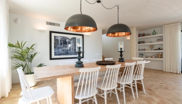 Resa Estates Ibiza modern finca villa for sale dining area.jpg